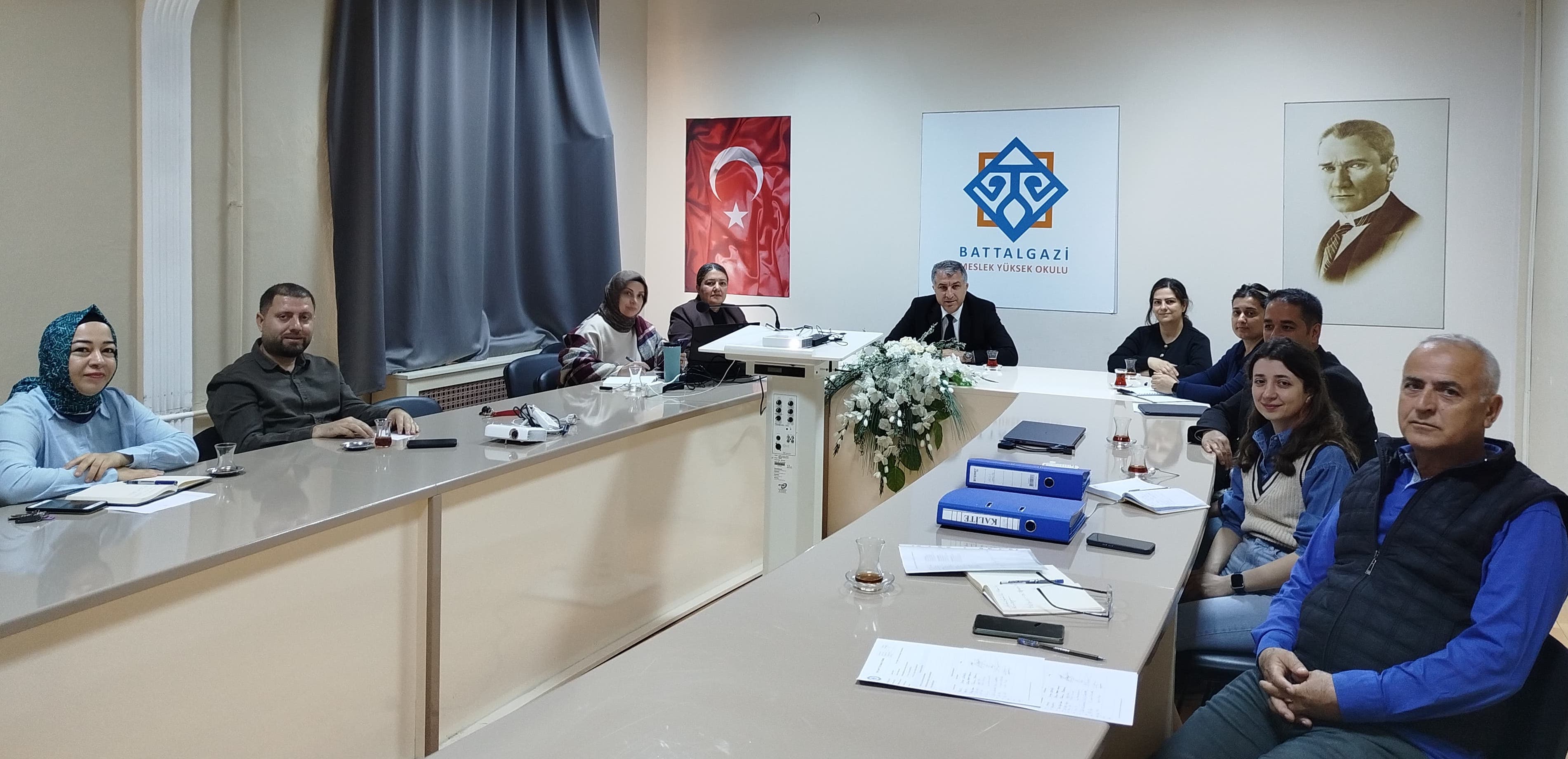 Sağlık Hizmetleri Meslek Yüksekokulu'nun Kalite Güvence Süreçleri Değerlendirildi